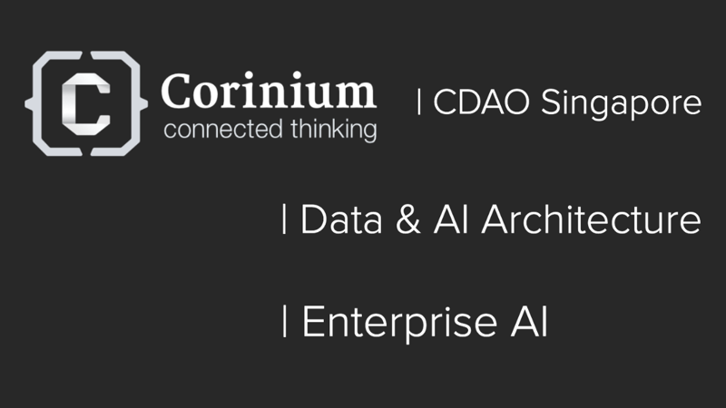 Corinium CDAO Singapore